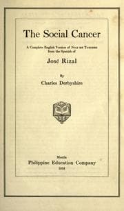 Noli Me Tangere by José Rizal