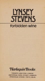 Forbidden Wine by Lynsey Stevens